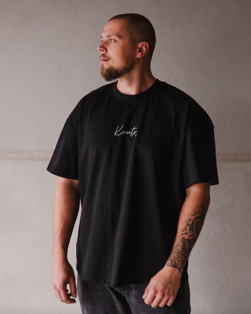 KRUTO - ETO NE MODA ETO STIL XXL HINTEN EXTRA OVERSIZE T-SHIRT