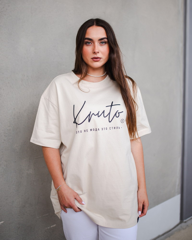 KRUTO - ETO NE MODA ETO STIL OVERSIZE T-SHIRT